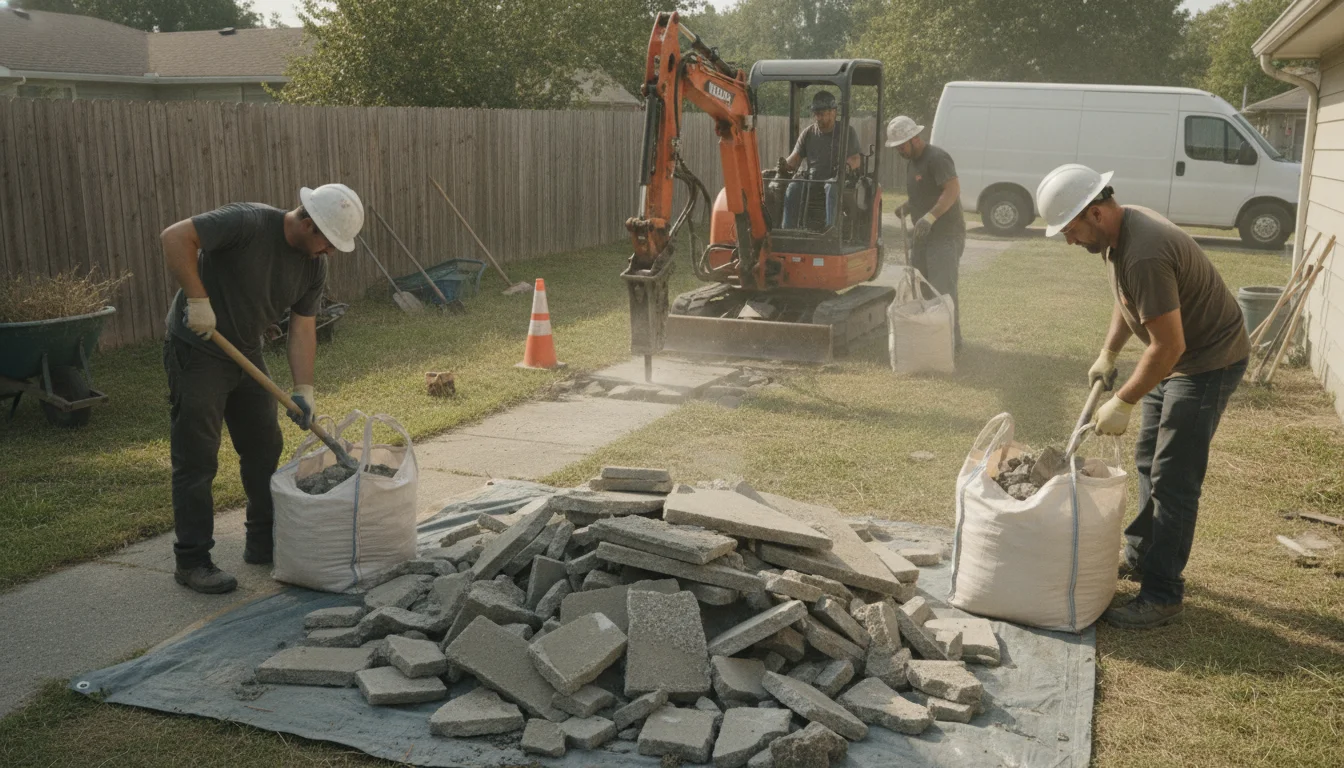 How to Get Rid of Broken Concrete in Brentwood: Fast, Safe Options