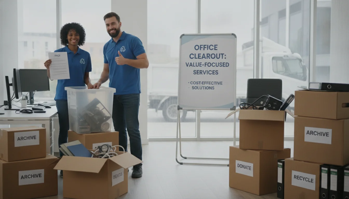 Office Cleanout FAQs: Cost, Scheduling, Electronics & What’s Next in Brentwood